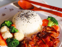 照烧鸡腿饭的做法,简单美味，轻松上桌